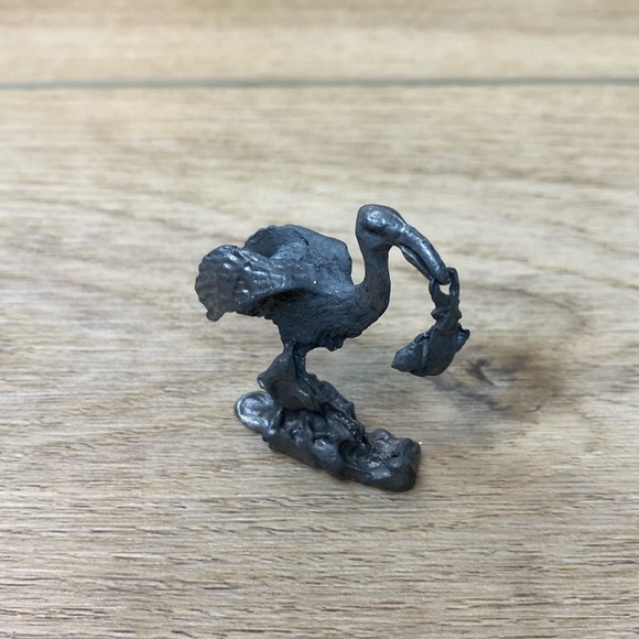 Pewter‎ Stork Fertility Charm - Picture 5 of 7